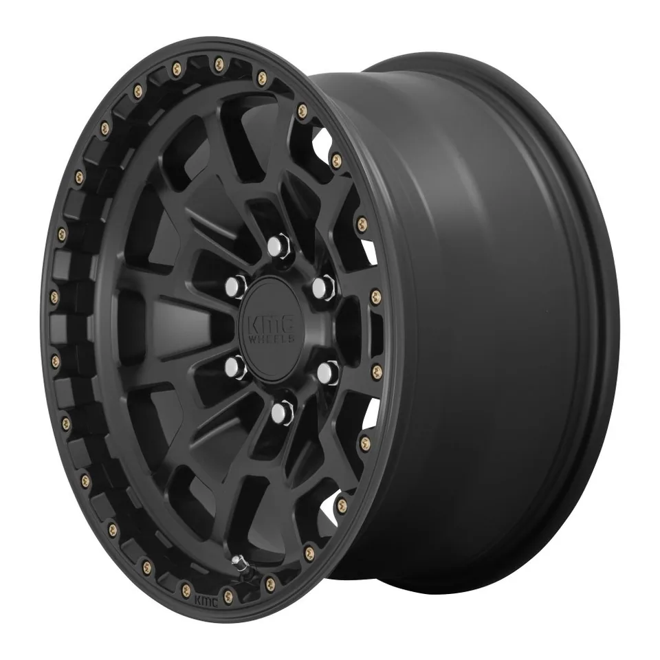 KMC KM718 Summit Satin Black 3 of 3