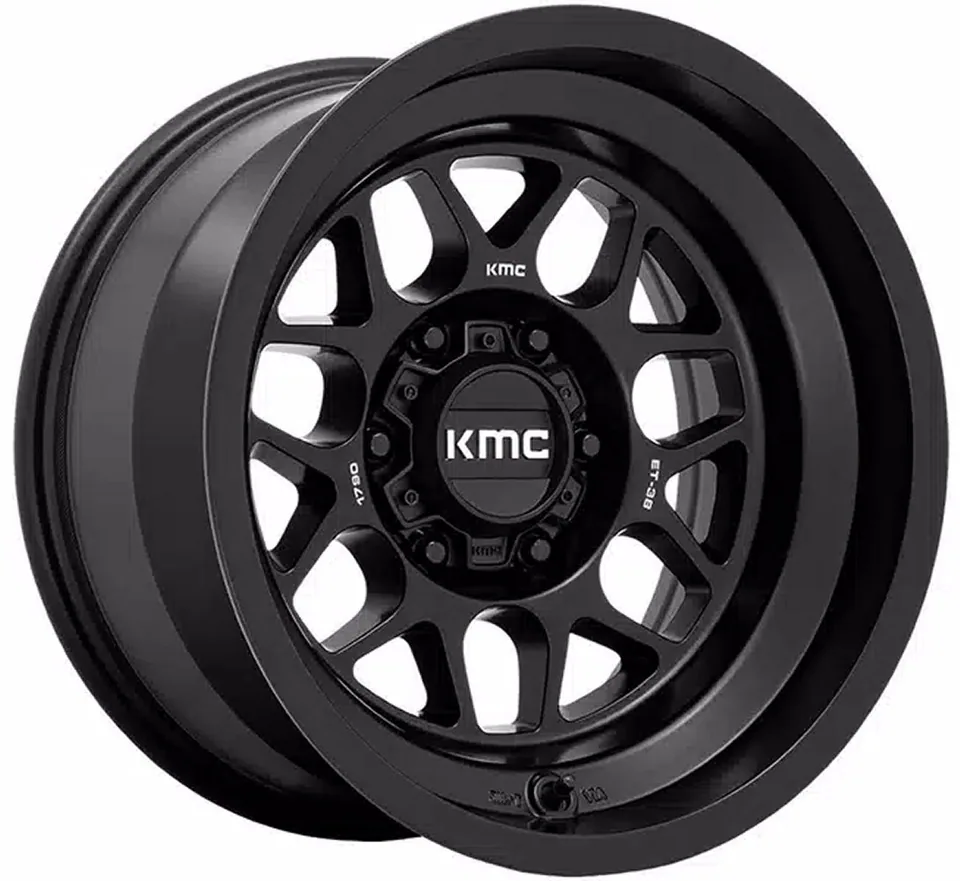 KMC KM725 Terra Satin Black 1 of 3