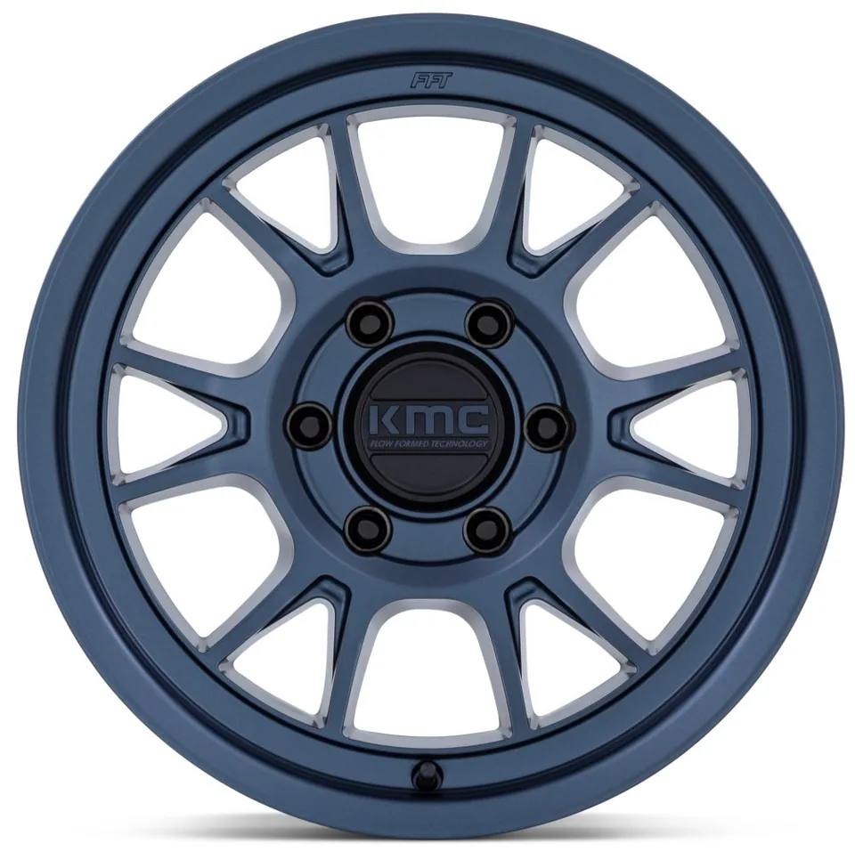 KMC KM729 Range Metallic Blue 2 of 3