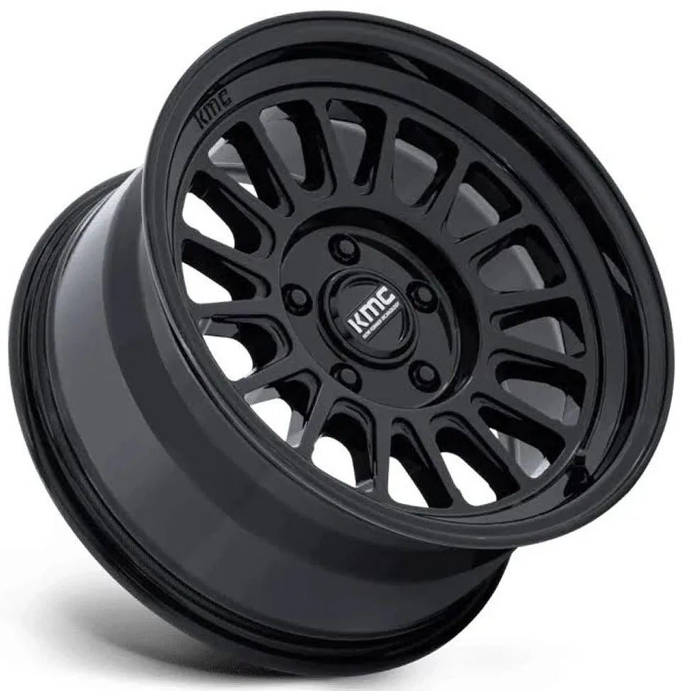 KMC KM733 Impact FFT Gloss Black 3 of 3