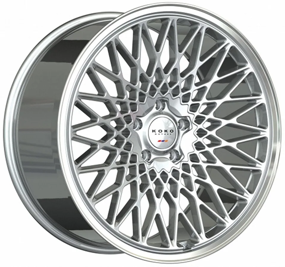 Koko Kuture Classica Silver Machined w/ Polished Lip 5x112 2 of 2