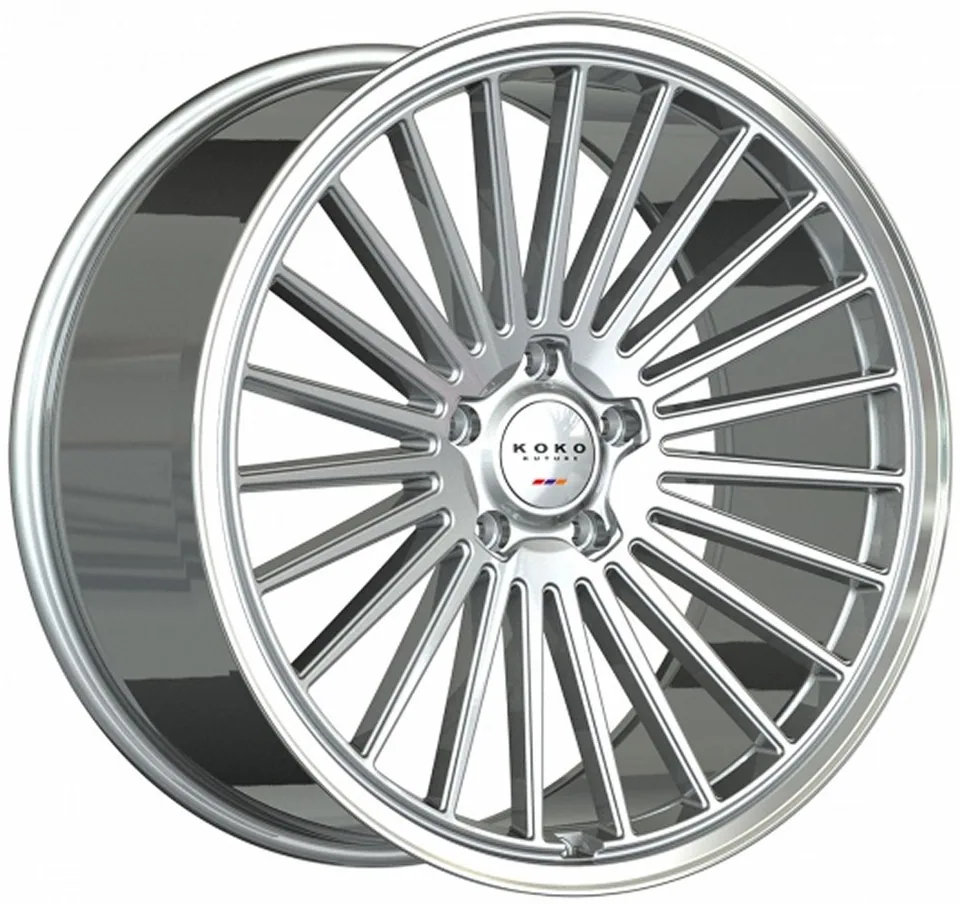 Koko Kuture Parlato Silver Machined w/ Polished Lip 2 of 2