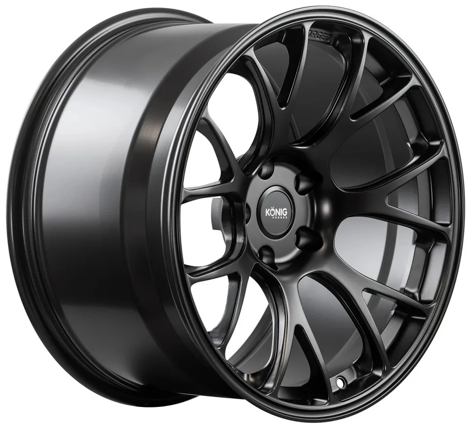 Konig Forged F1M Satin Black 2 of 2