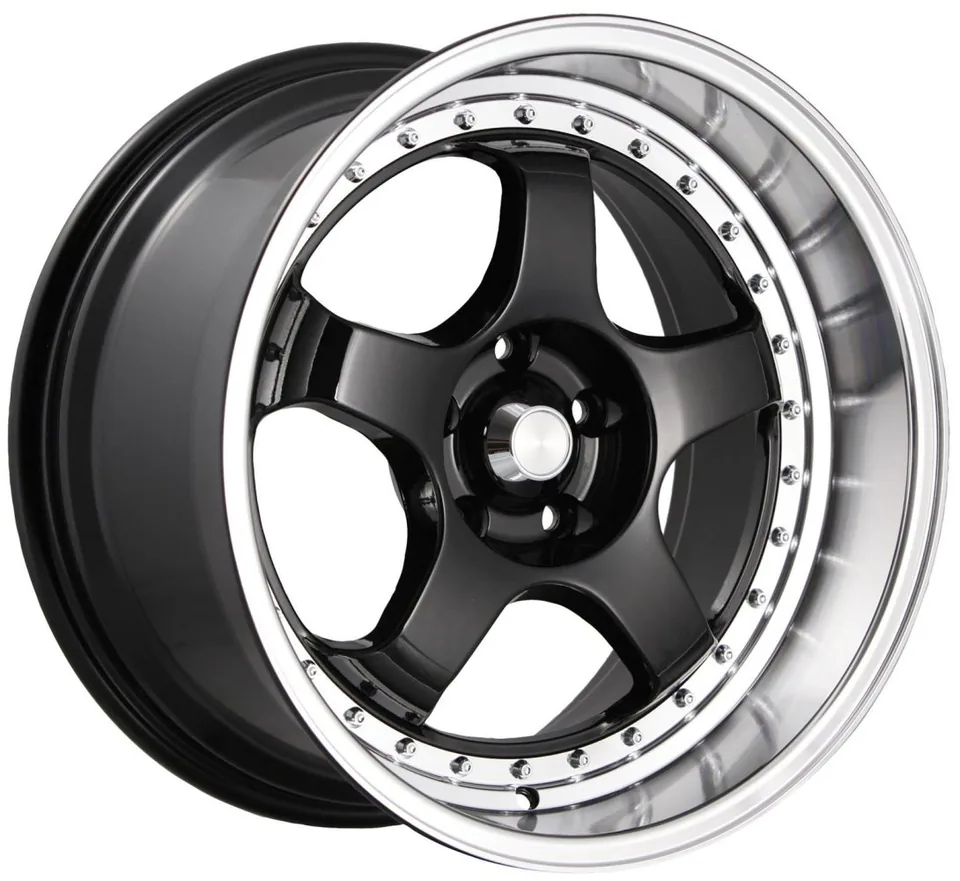 Konig SSM Gloss Black w/ Machined Lip 1 of 1