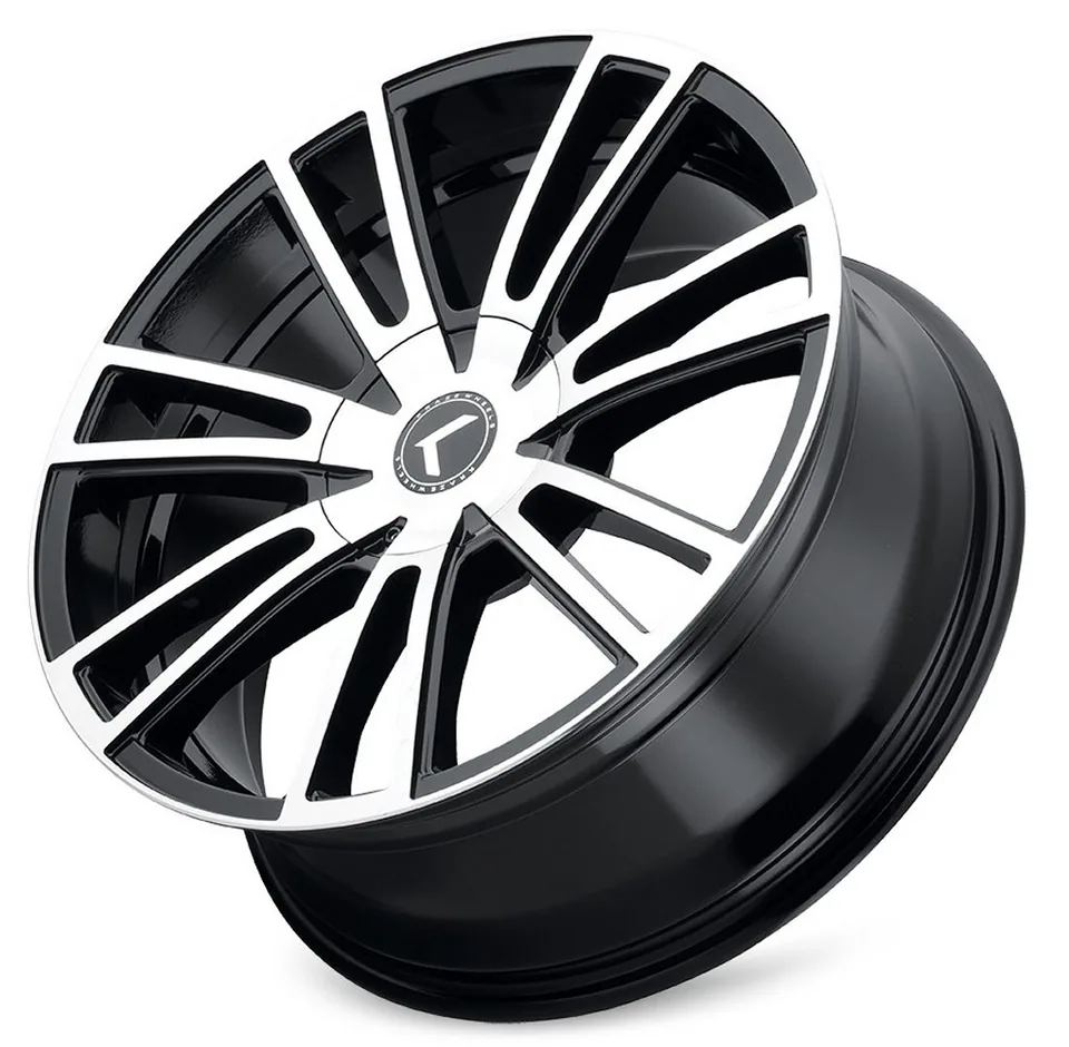 Kraze KR183 Spectra Gloss Black Machined Face 5x112 2 of 2