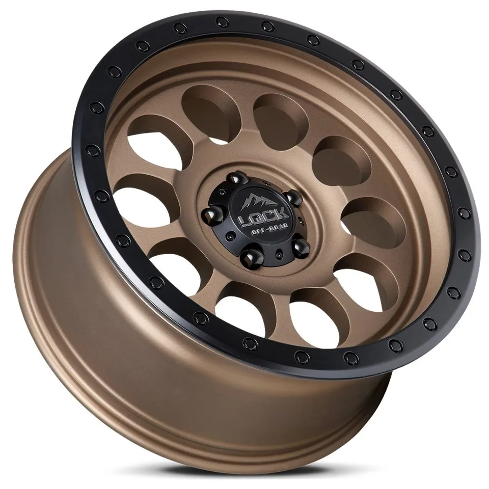 Lock Off-Road 50CAL Matte Bronze w/ Matte Black Ring 2 of 3