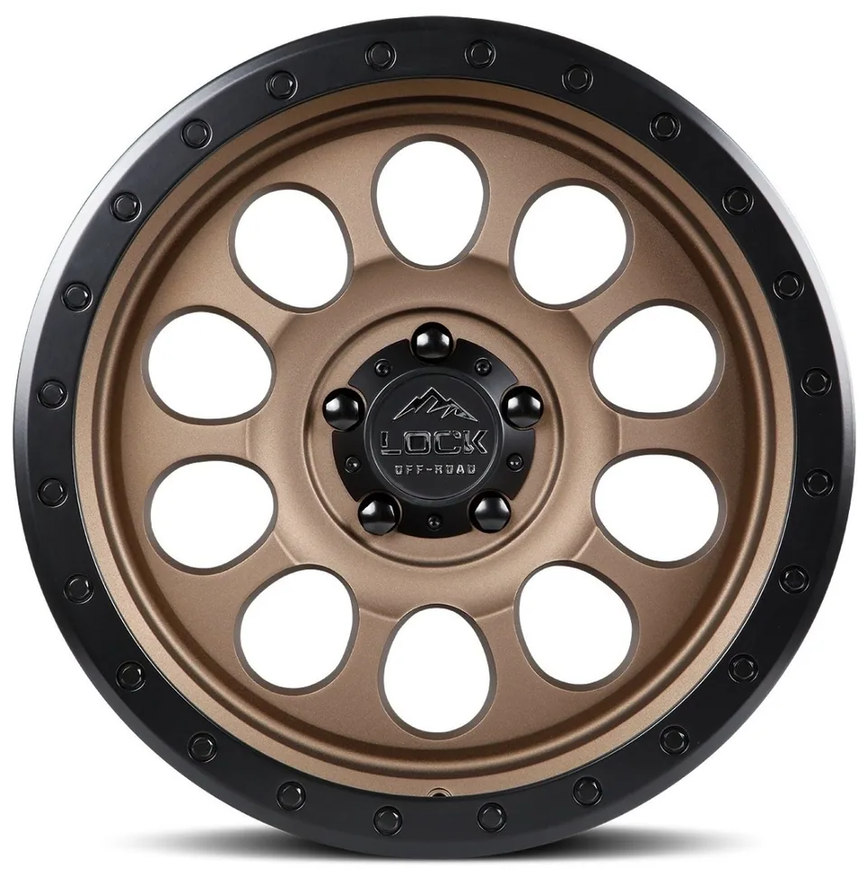 Lock Off-Road 50CAL Matte Bronze w/ Matte Black Ring 3 of 3