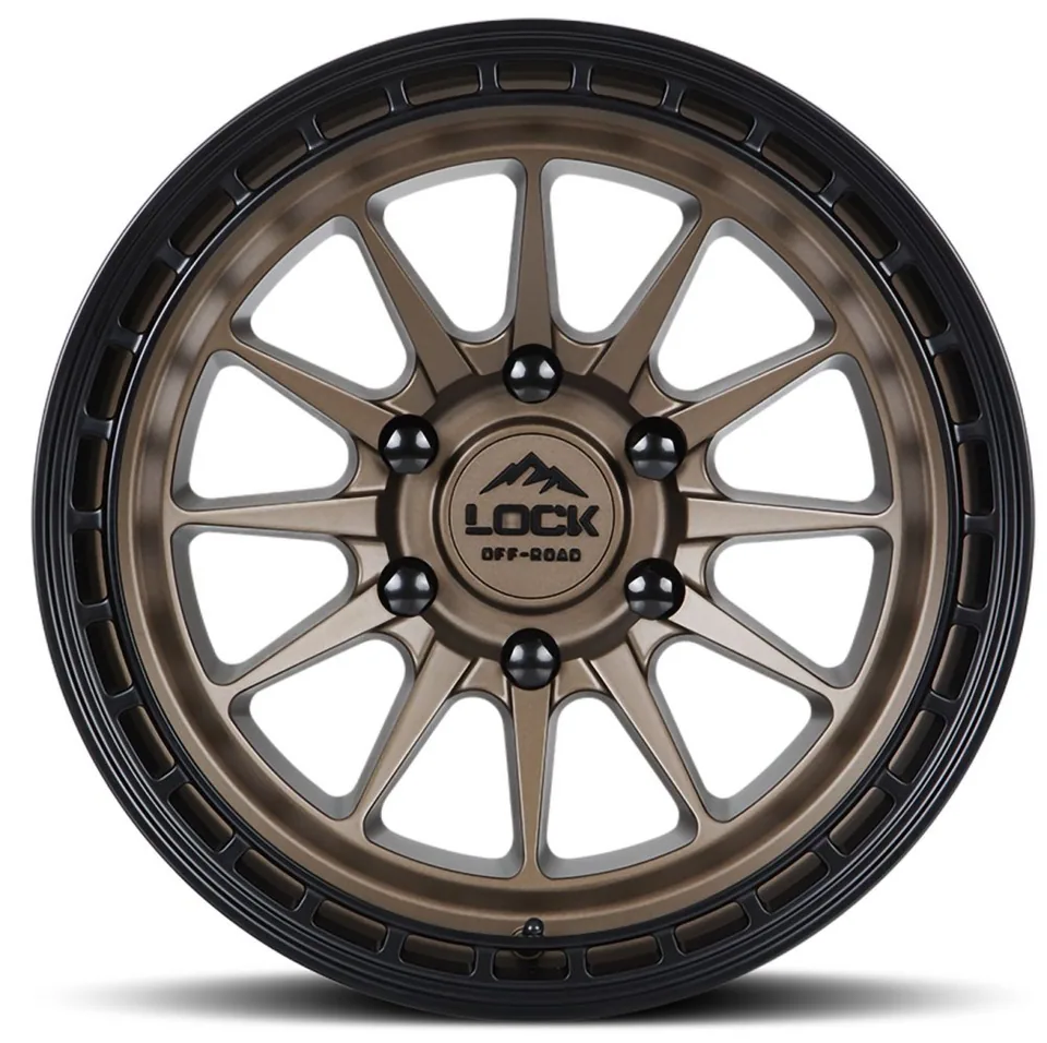 Lock Off-Road Baja Matte Bronze w/ Matte Black Ring 2 of 3