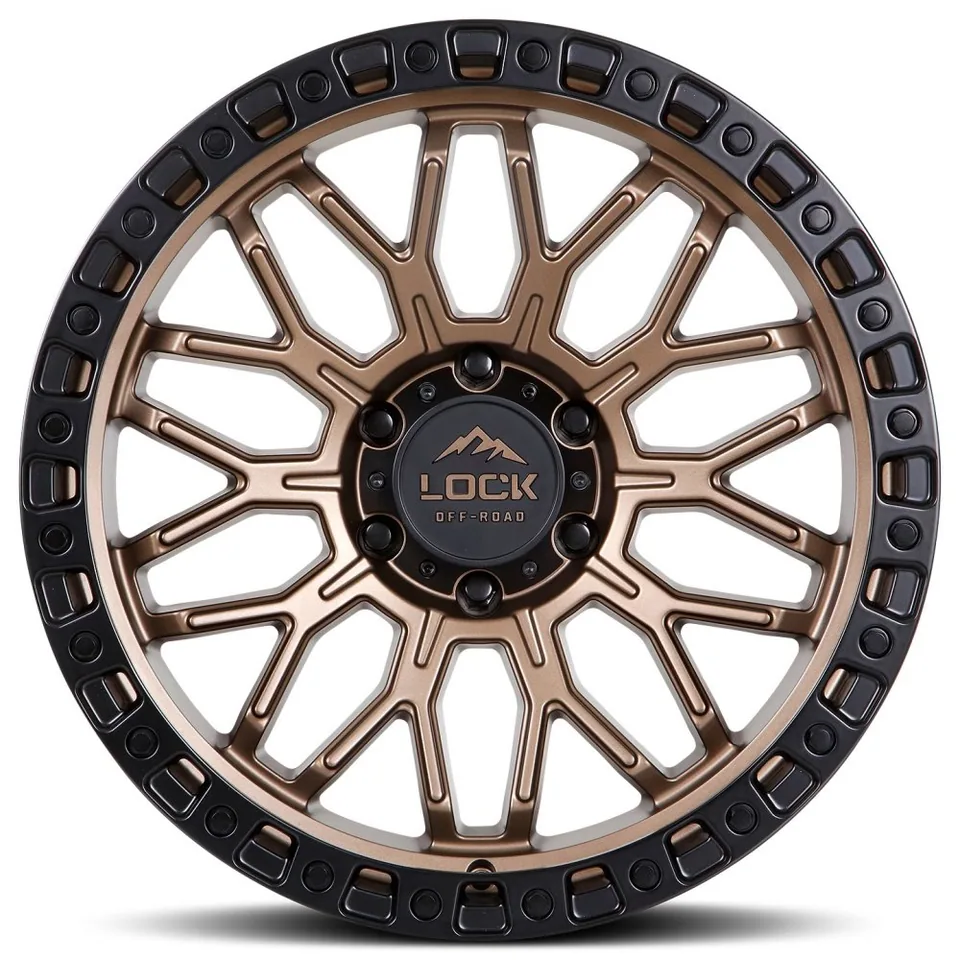 Lock Off-Road Combat Matte Bronze w/ Matte Black Ring 5 of 12