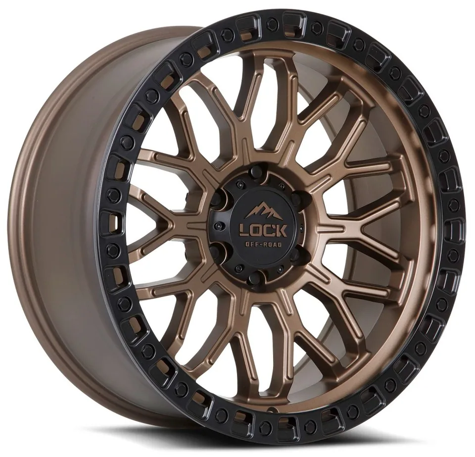 Lock Off-Road Combat Matte Bronze w/ Matte Black Ring 7 of 12