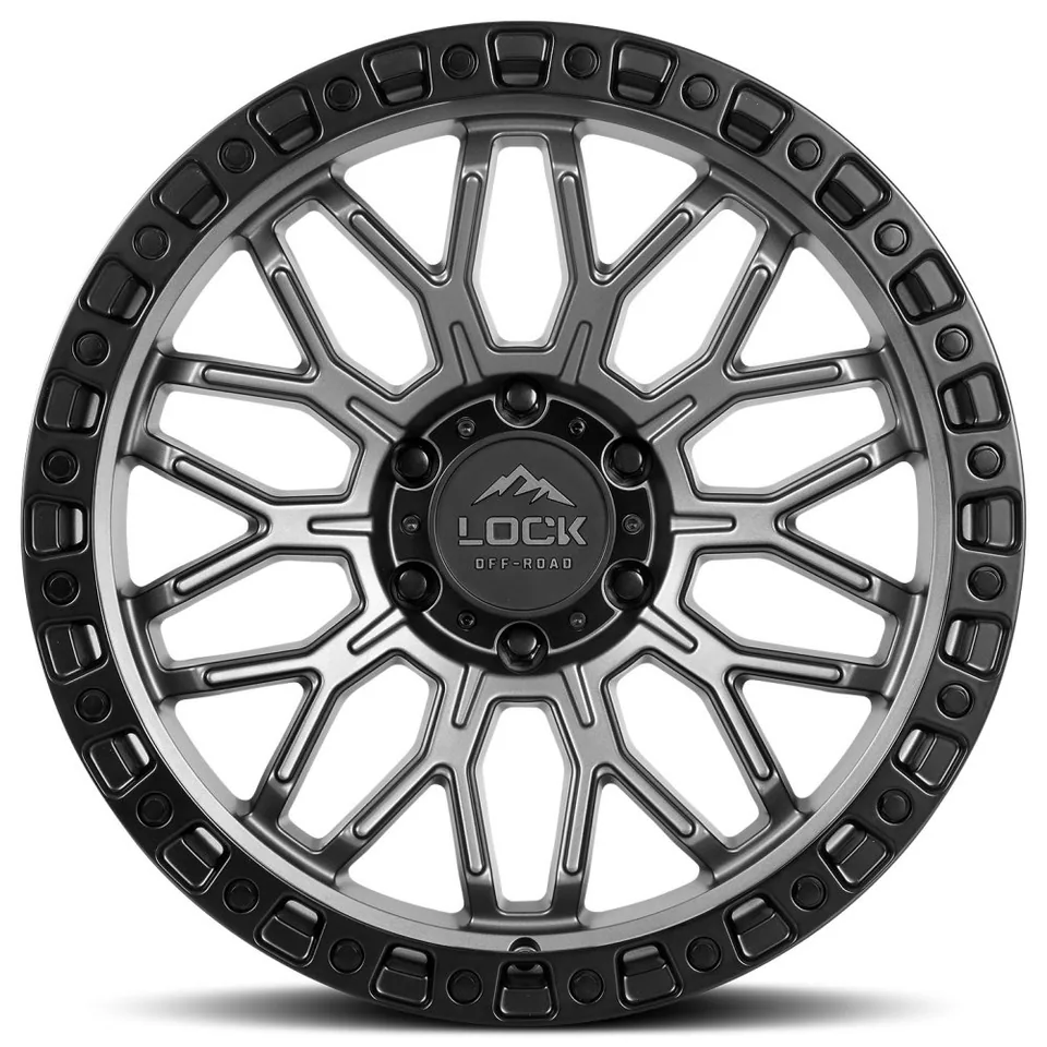 Lock Off-Road Combat Matte Grey w/ Matte Black Ring 2 of 3