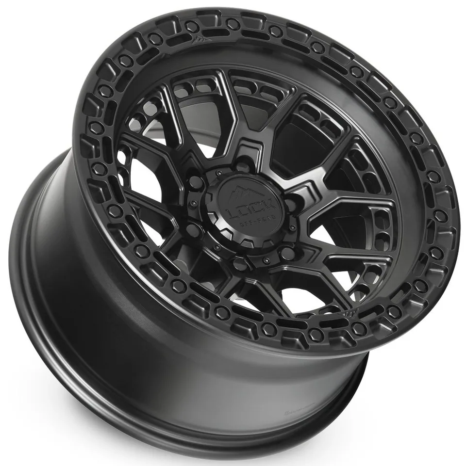 Lock Off-Road Commando Matte Black w/ Matte Black Ring 2 of 3