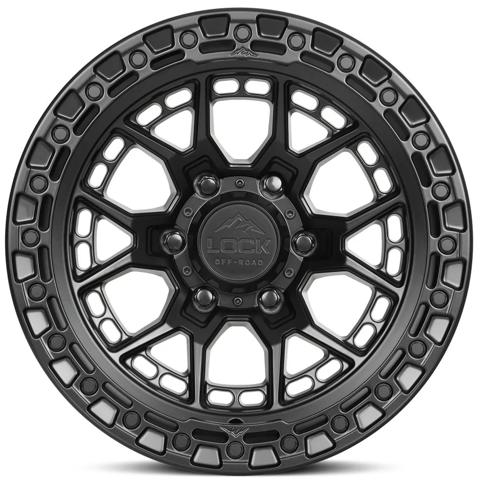 Lock Off-Road Commando Matte Black w/ Matte Black Ring 3 of 3