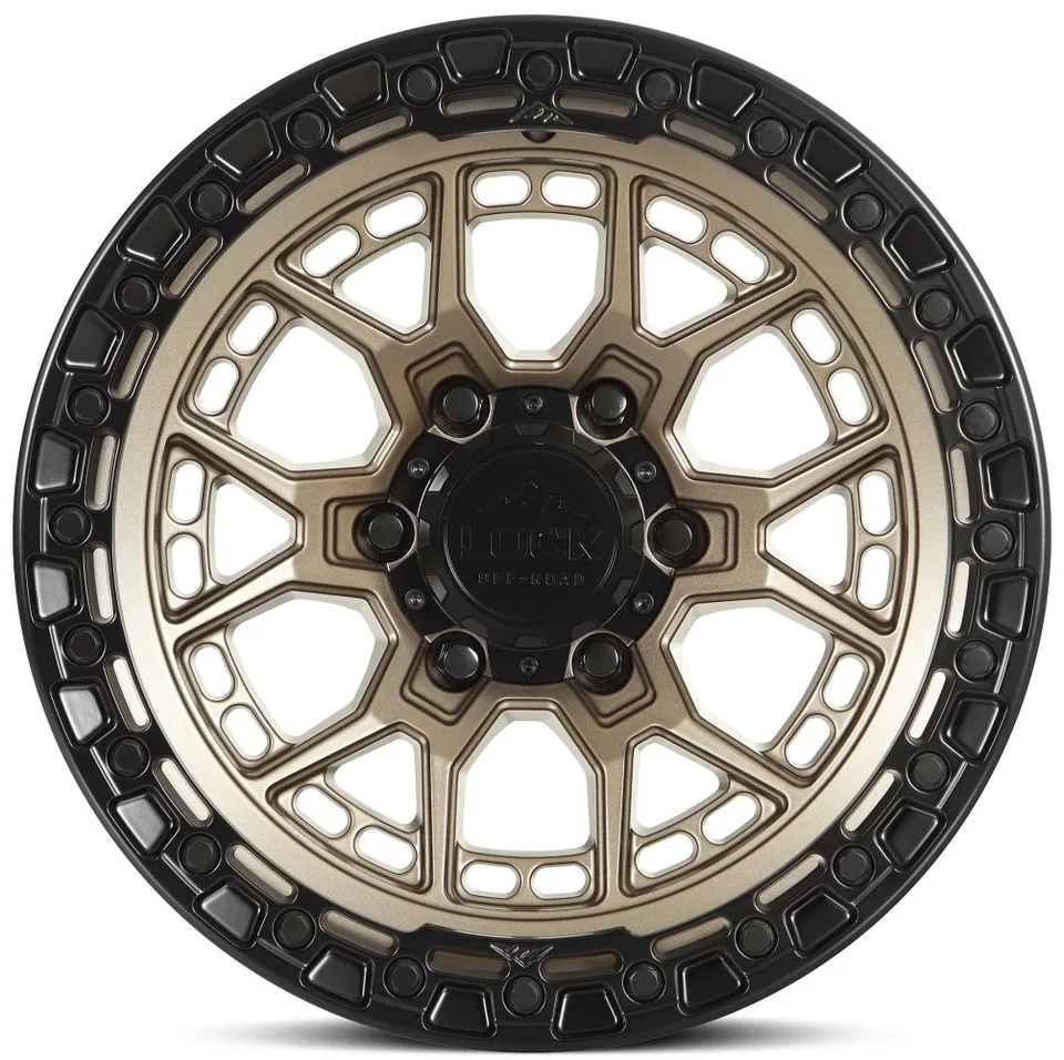 Lock Off-Road Commando Matte Bronze w/ Matte Black Ring 6x5.5//139.7 - 3 of 3