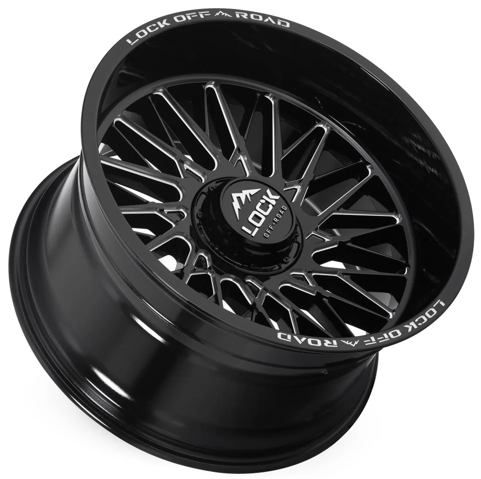 Lock Off-Road Extreme Bandit Gloss Black Milled 5x127/5 | 2 of 2