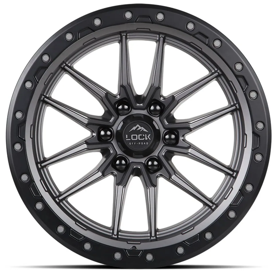 Lock Off-Road Krawler Matte Grey w/ Matte Black Ring 2 of 3
