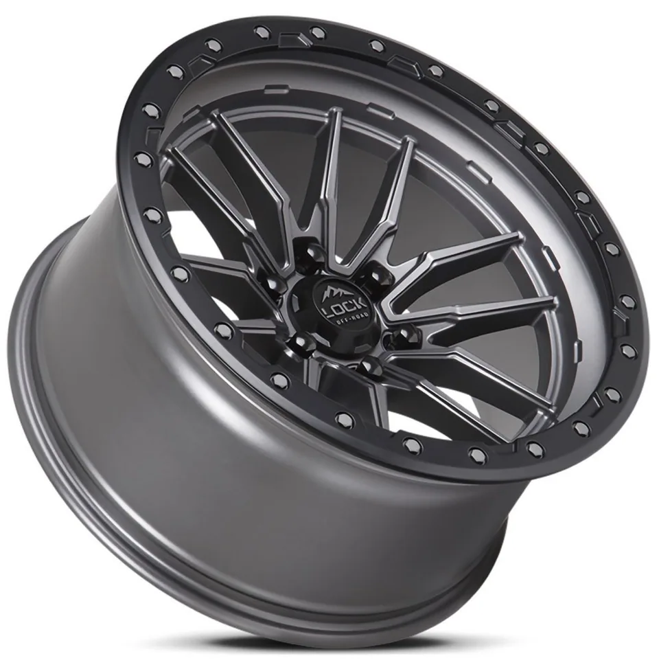 Lock Off-Road Krawler Matte Grey w/ Matte Black Ring 3 of 3