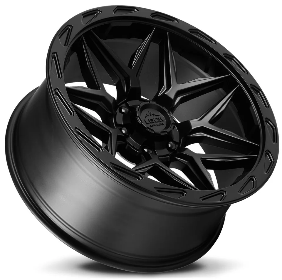 Lock Off-Road Matrix Matte Black 5x5/127 2 of 3