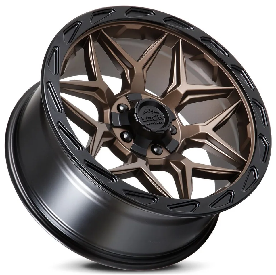 Lock Off-Road Matrix Matte Bronze w/ Matte Black Ring 5x5/127 3 of 12