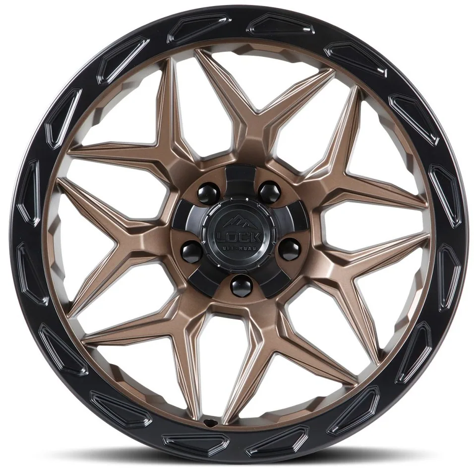 Lock Off-Road Matrix Matte Bronze w/ Matte Black Ring 5x5/127 5 of 12