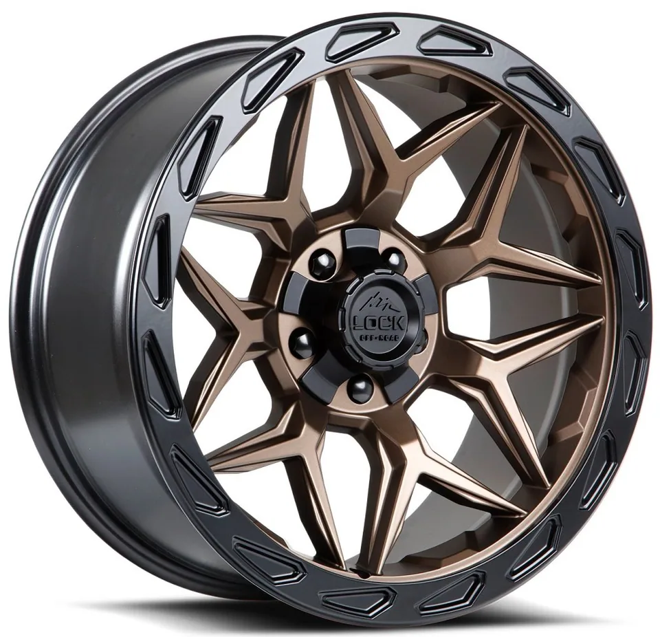Lock Off-Road Matrix Matte Bronze w/ Matte Black Ring 5x5/127 7 of 12