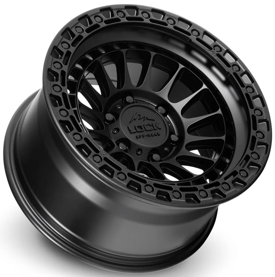 Lock Off-Road Mojave Matte Black w/ Matte Black Ring 3 of 3