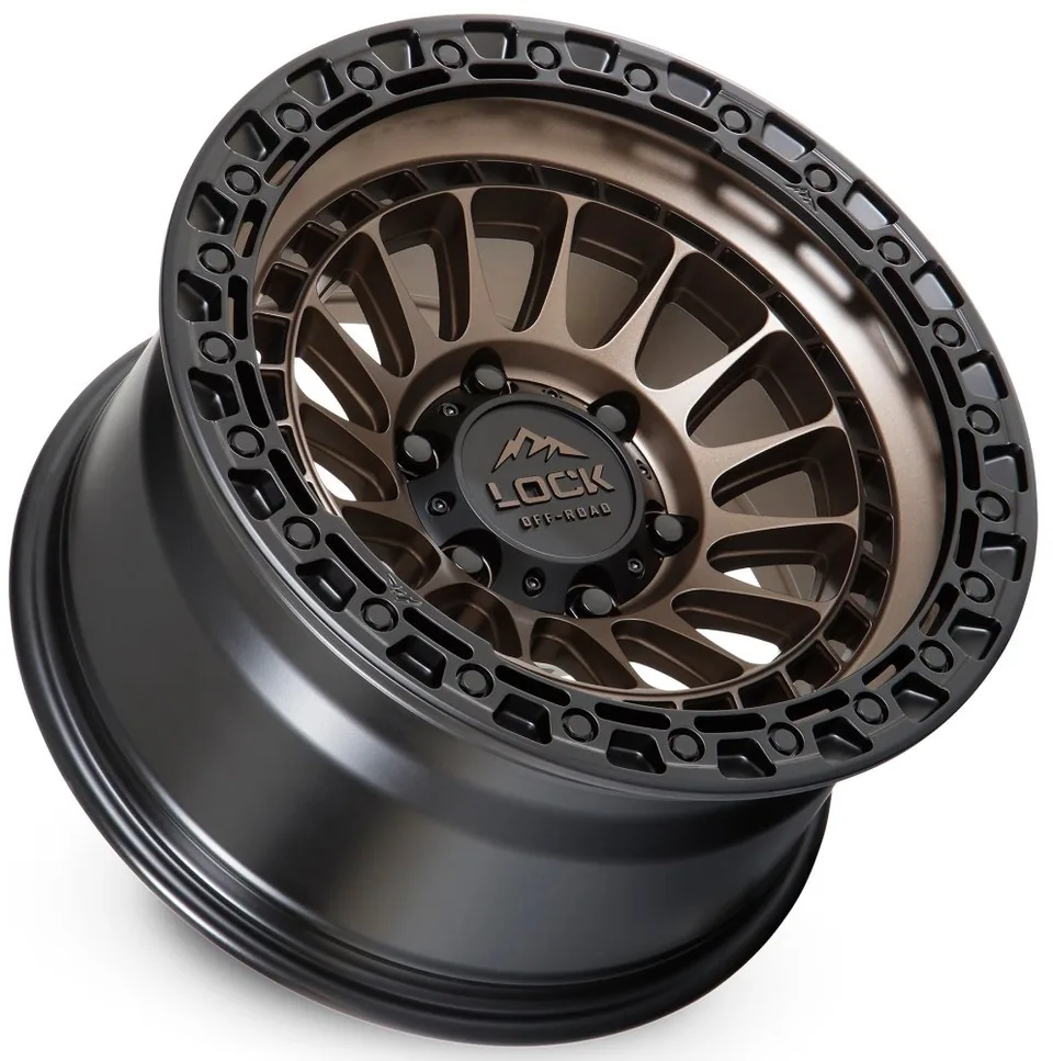 Lock Off-Road Mojave Matte Bronze w/ Matte Black Ring 2 of 6