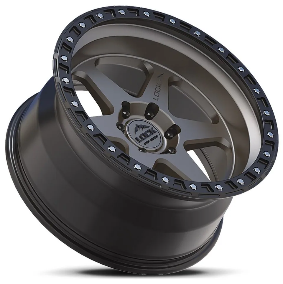 Lock Off-Road Olympus Olympus Matte Grey w/ Matte Black Ring 6x5.5/ 2 of 3