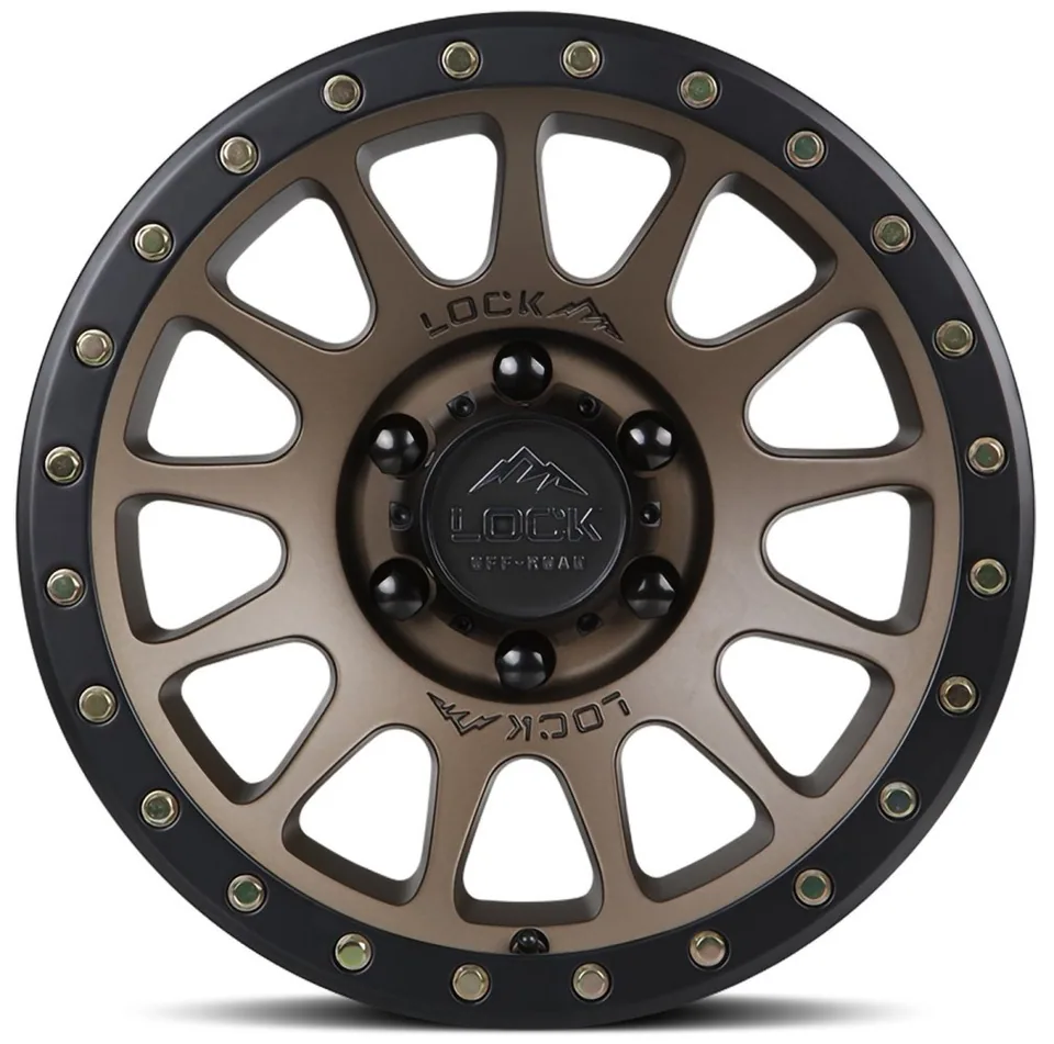 Lock Off-Road Yosemite Matte Bronze w/ Matte Black Ring 3 of 3