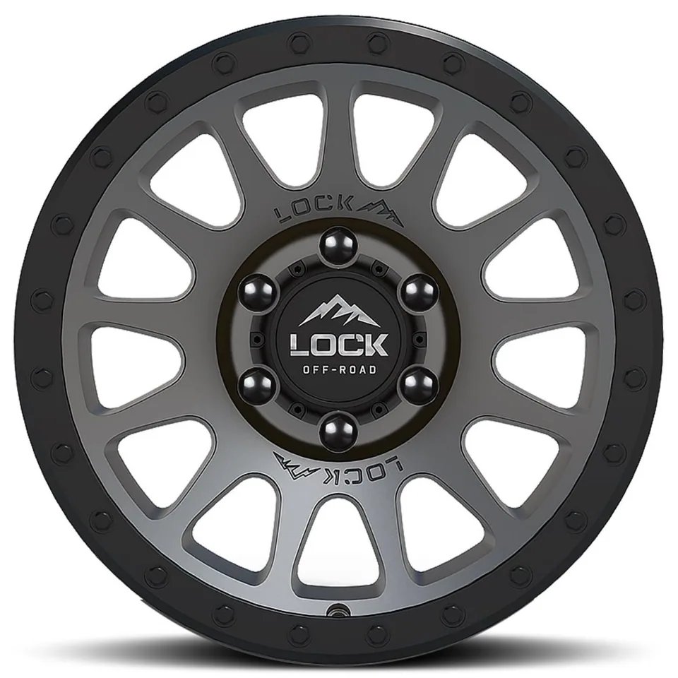 Lock Off-Road Yosemite Matte Grey w/ Matte Black Ring 3 of 3
