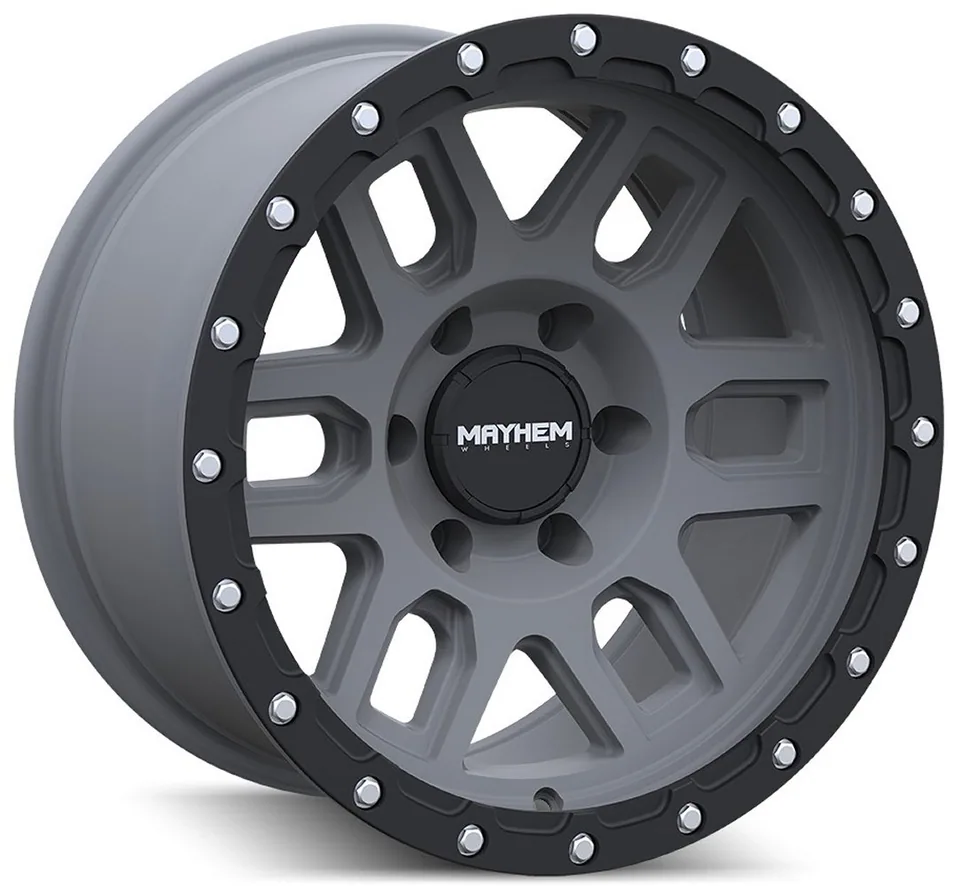 Mayhem Delta 8304 Matte Gunmetal w/ Matte Black Lip 2 of 2