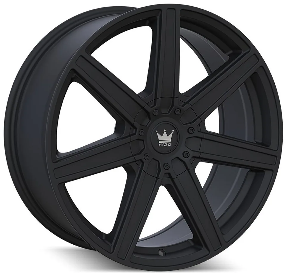 Mazzi Laguna 376 Matte Black 5x112 1 of 1