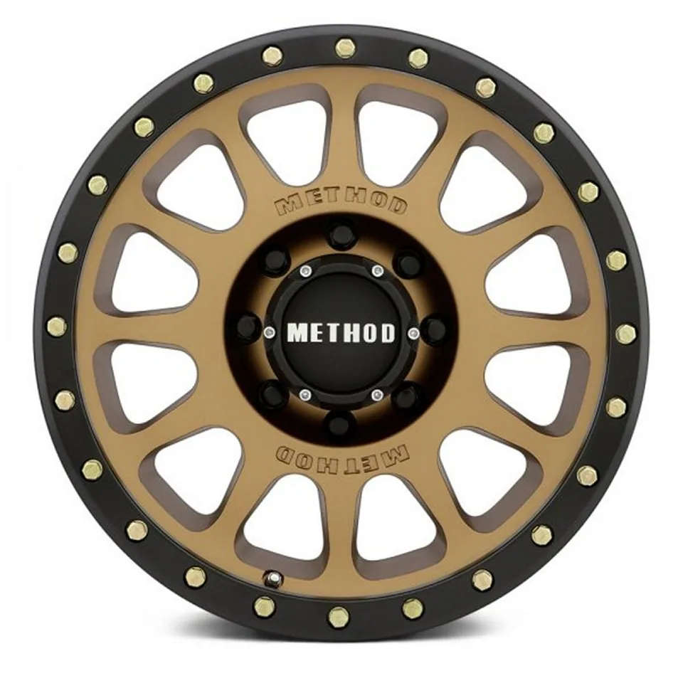 Method Race MR305 NV HD Bronze w/ Matte Black Street Lock Lip 2 of 2