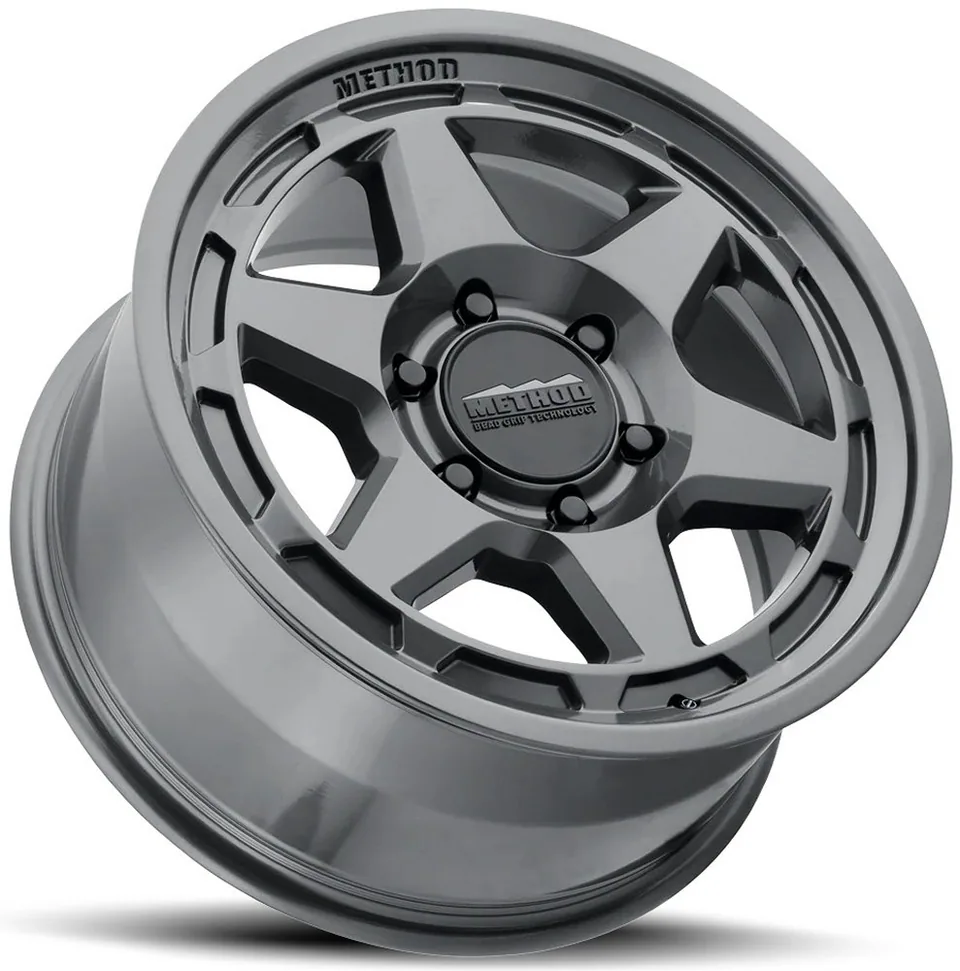Method Race MR708 HD Bead Grip Gloss Titanium 3 of 3