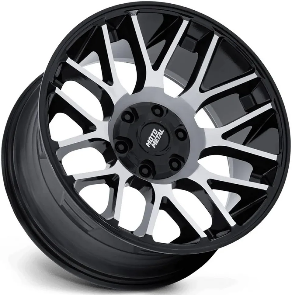 Moto Metal MO816 Overlook Gloss Black Machined 5x114.3/4.5 | 2 of 2