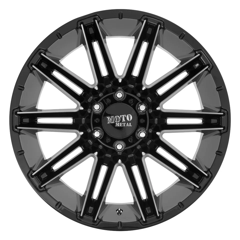 Moto Metal MO998 Kraken Gloss Black Milled 2 of 6