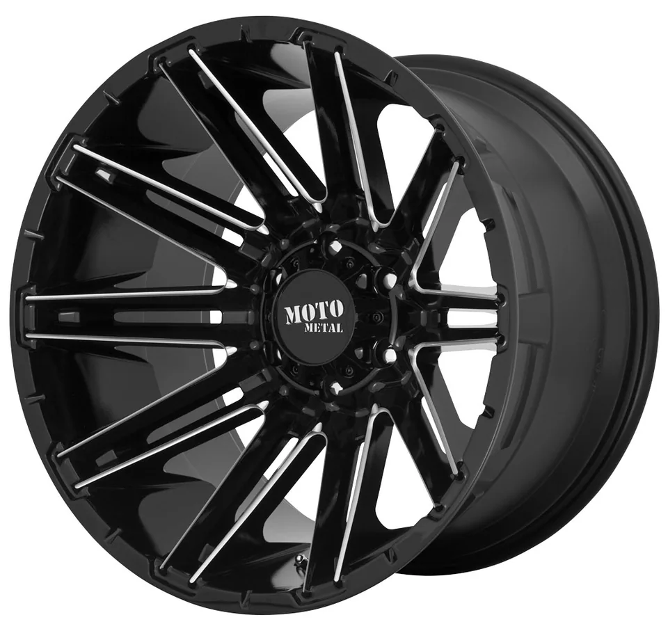 Moto Metal MO998 Kraken Gloss Black Milled 4 of 6