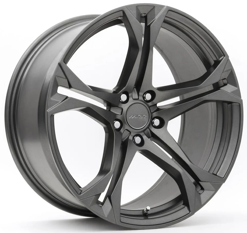 MRR M017 Camaro 1LE Replica Wheels Matte Graphite 1 of 4