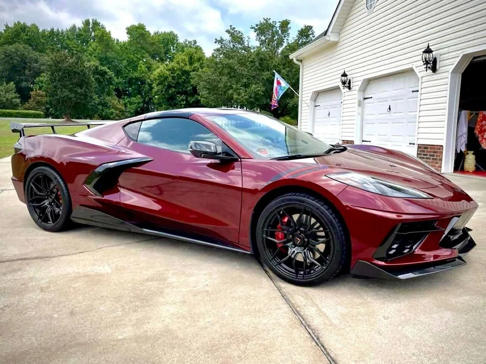 MRR M024 Corvette C6/ C7 Replica Wheels Gloss Black 4 of 5