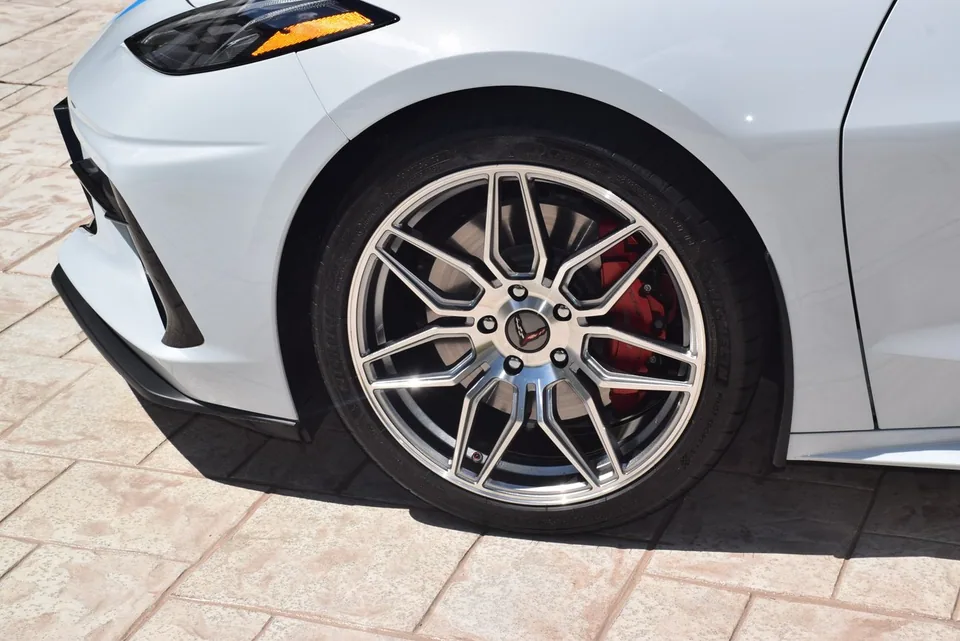 MRR M024 Corvette C8 Replica Wheels Gunmetal Machined 5 of 6