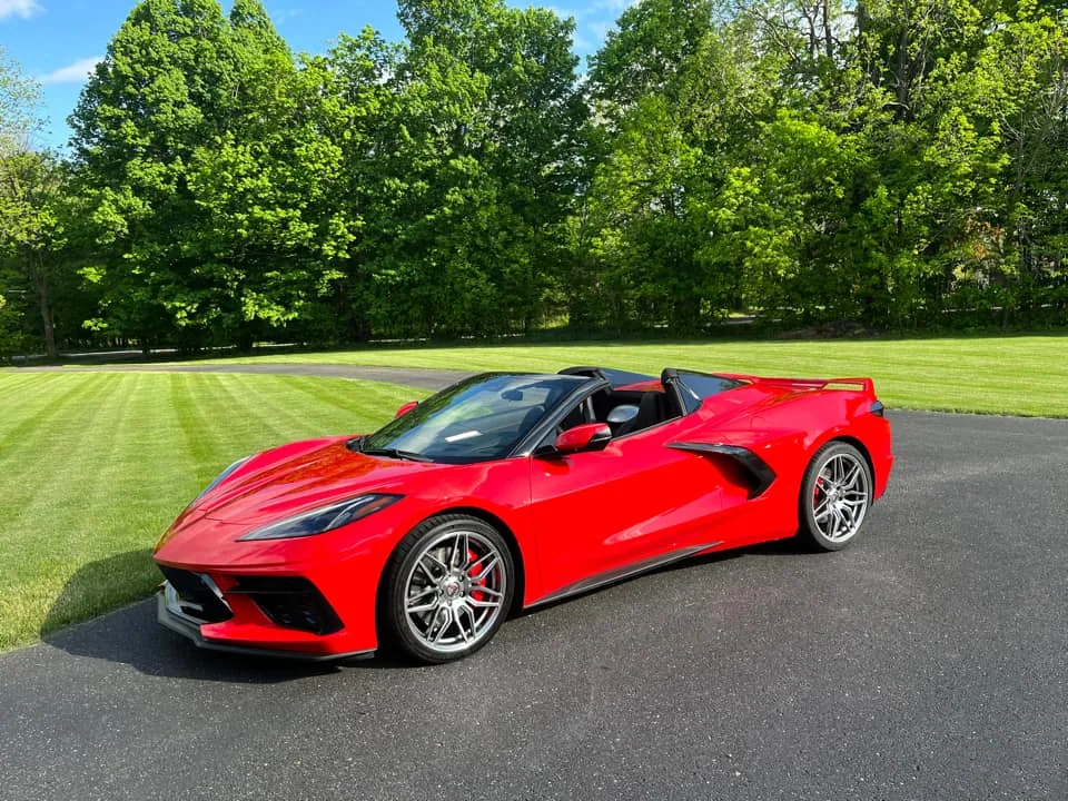 MRR M024 Corvette C8 Replica Wheels Gunmetal Machined 6 of 6