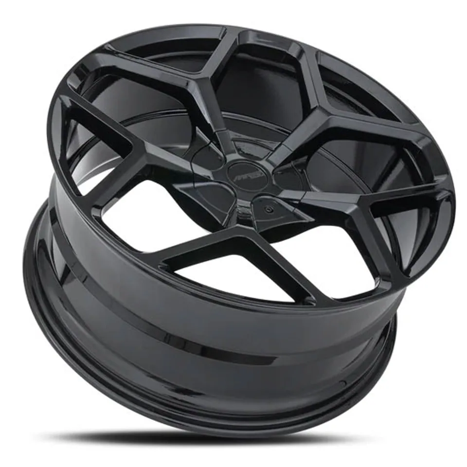MRR T228 Truck Wheels Gloss Black 6x5.5/139.7 2 of 3