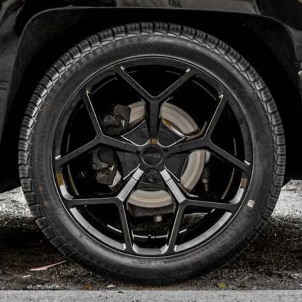 MRR T228 Truck Wheels Gloss Black 6x5.5/139.7 3 of 3