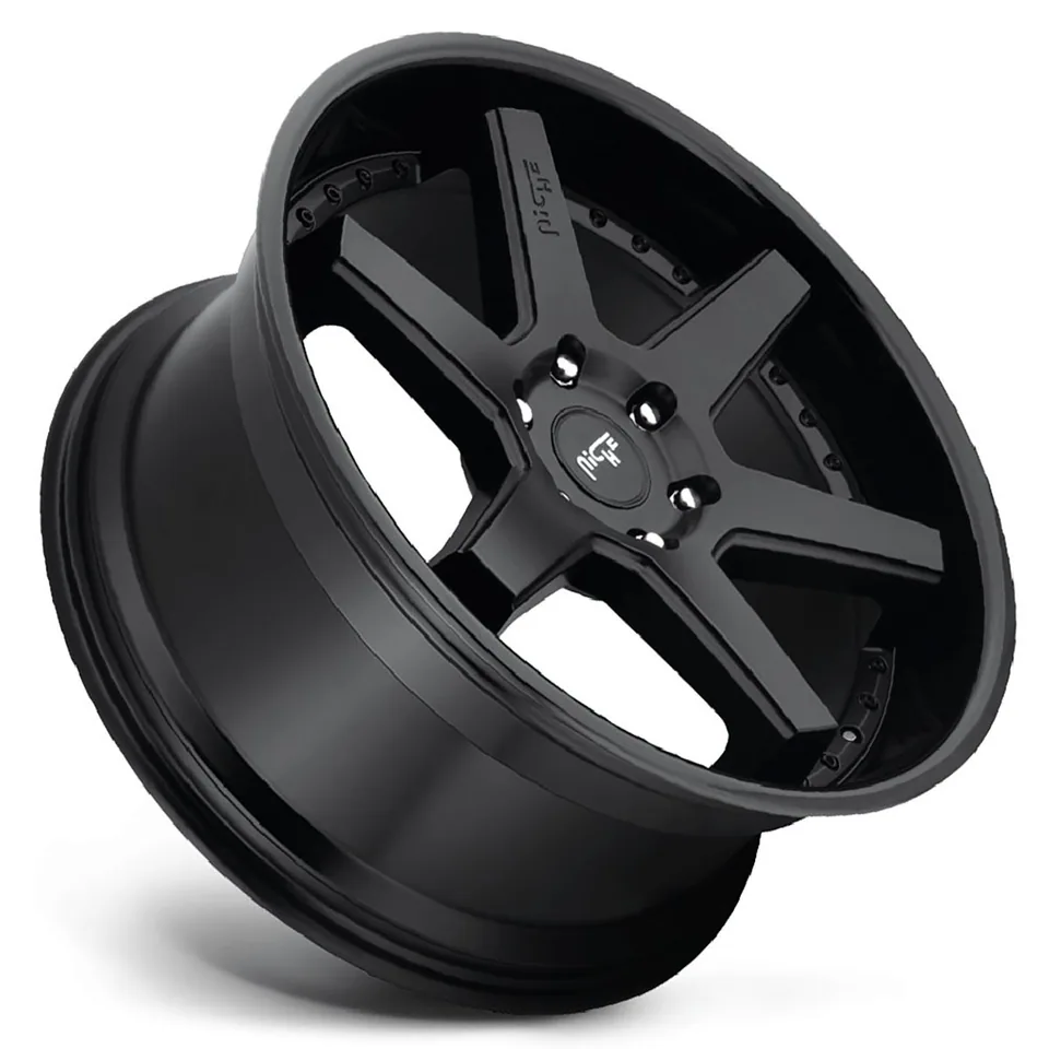 Niche Altair Satin Black w/ Gloss Black M192 2 of 3