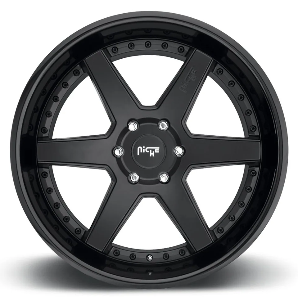 Niche Altair Satin Black w/ Gloss Black M192 3 of 3