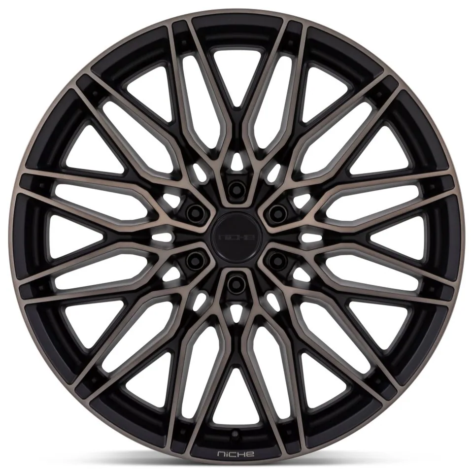 Niche Calabria 6 Matte Black Machined Dark Tint NC278 3 of 3