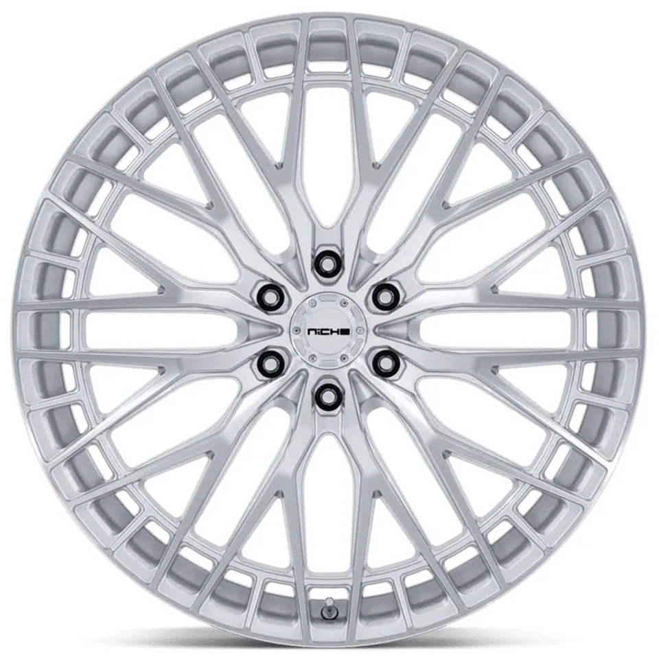 Niche Genoa Gloss Silver Machined NC288 3 of 3