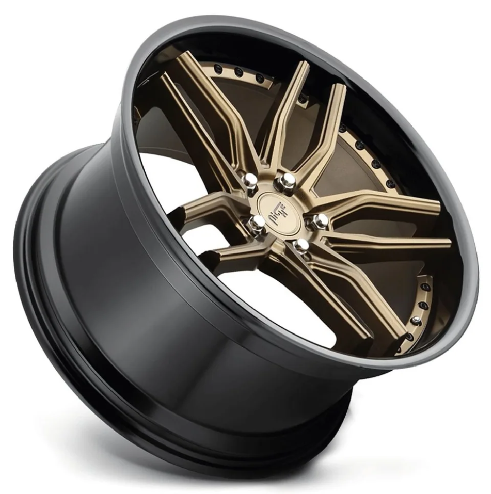 Niche Methos Bronze w/ Gloss Black Lip M195 2 of 3