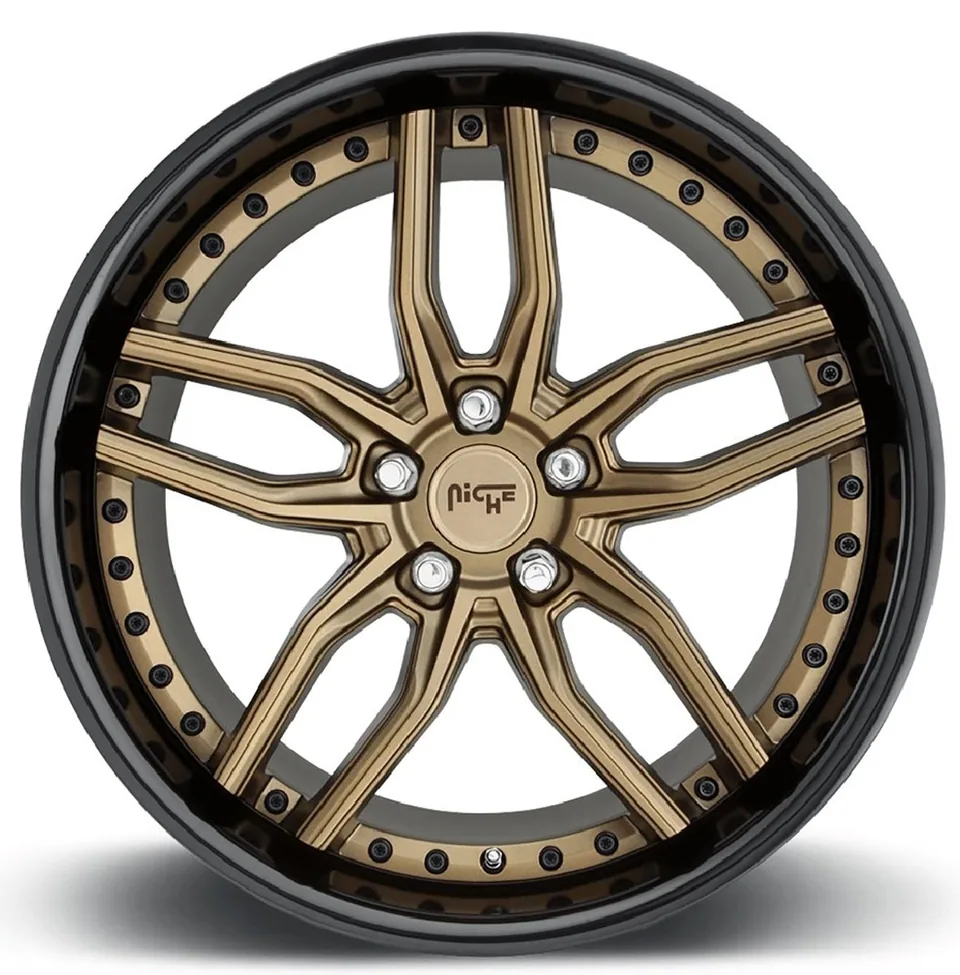 Niche Methos Bronze w/ Gloss Black Lip M195 3 of 3