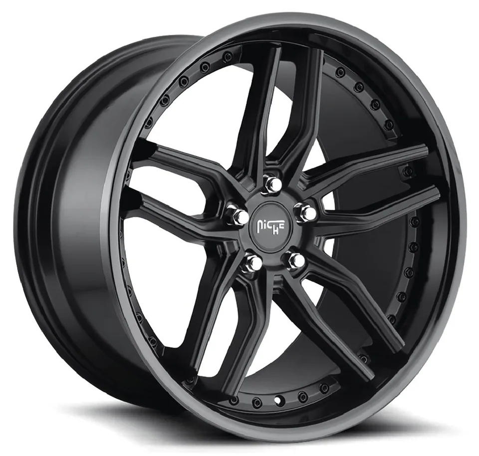 Niche Methos Satin Black w/ Gloss Black M194 1 of 3